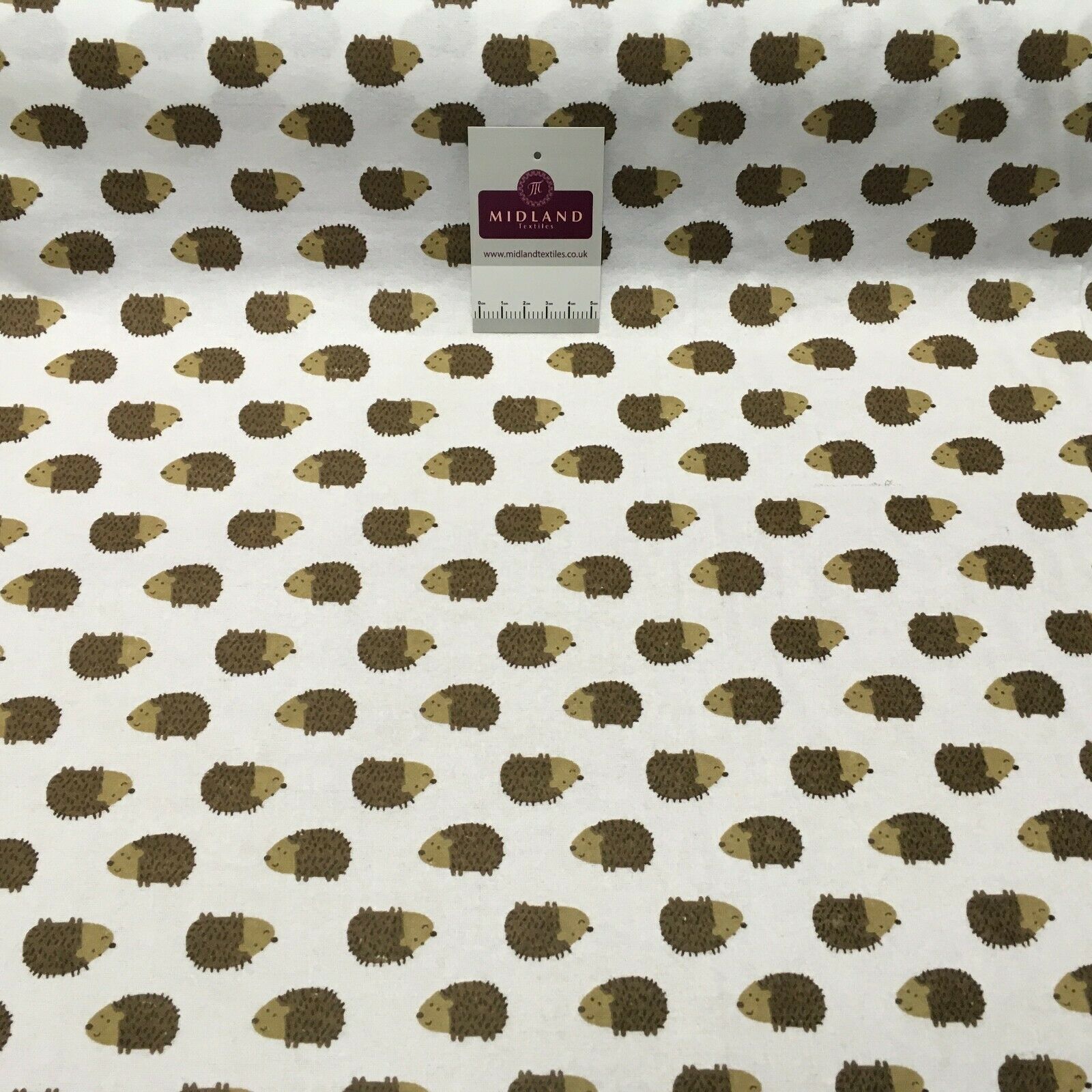 100% Brushed Cotton Wynciette printed Fabric 150cm Wide Mtex M1512