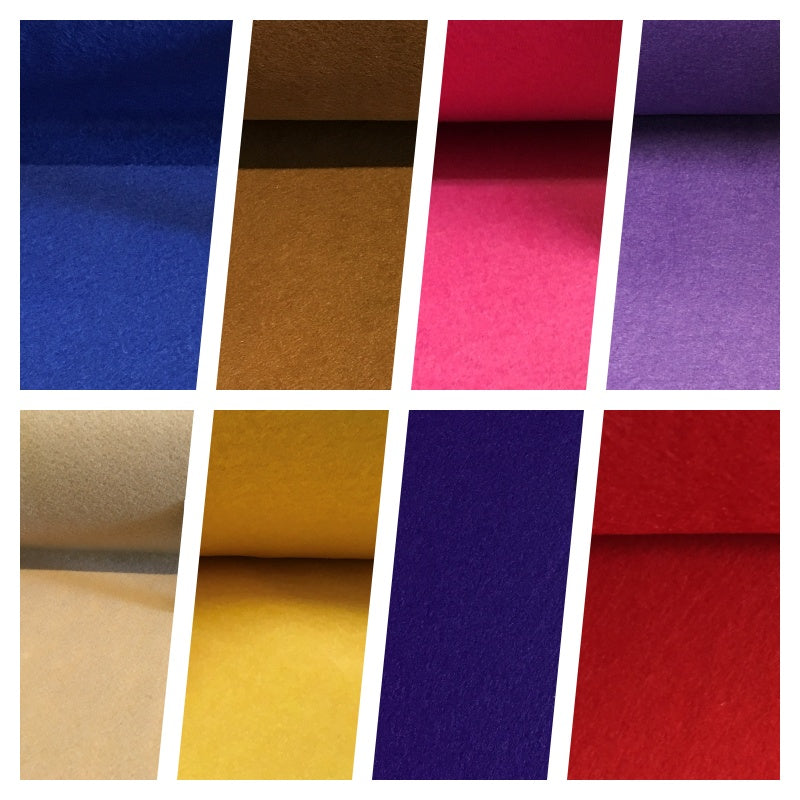 NEW Plain Felt Arts and Craft Fabric 100% Polyester 35' Wide M365 Mtex